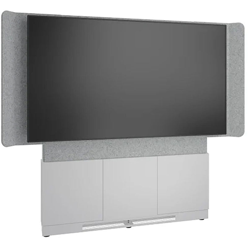 Middle Atlantic Forum Floor-to-Wall Mounted Display Stand for 70-75" Displays FM-DS-6675FW-DD8W Middle Atlantic