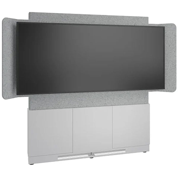 Middle Atlantic Forum Floor-to-Wall Mounted Display Stand for 81" Displays FM-DS-6675FW-KD8W Middle Atlantic