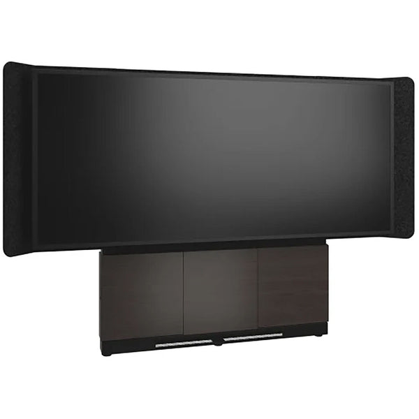 Middle Atlantic Forum Floor-to-Wall Mounted Display Stand for 105" Displays - FM-DS-6675FW-LA3B Middle Atlantic