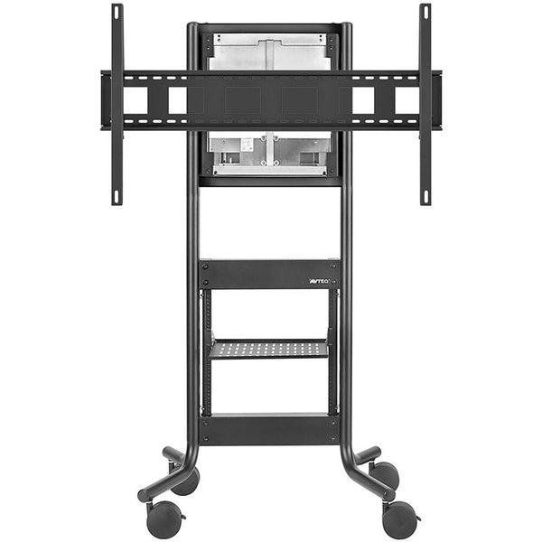 Single display AV cart with height adjustable DynamiQ 400 mount