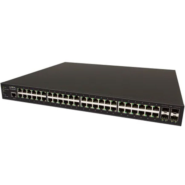 48-Port Gb PoE+ L2 L3 Managed Switch with 4 SFP, US Power Cord