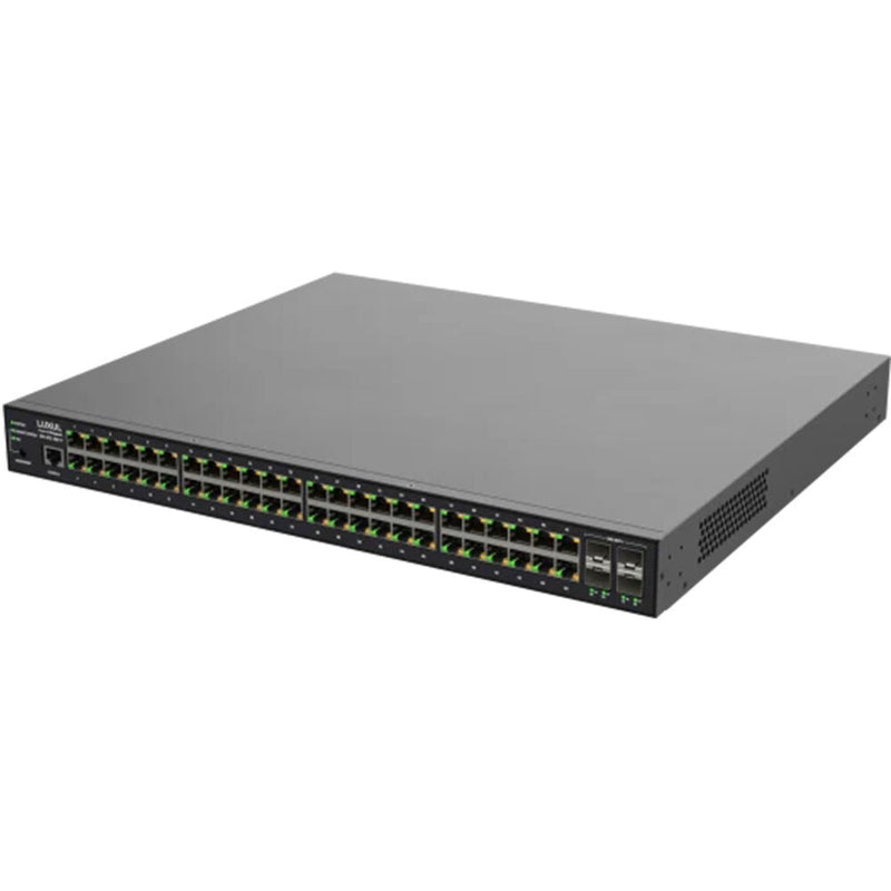 48 PoE+ | 4 (10G) SFP+ Ports  1Gb L2/L3 Managed Switch, US Power Cord